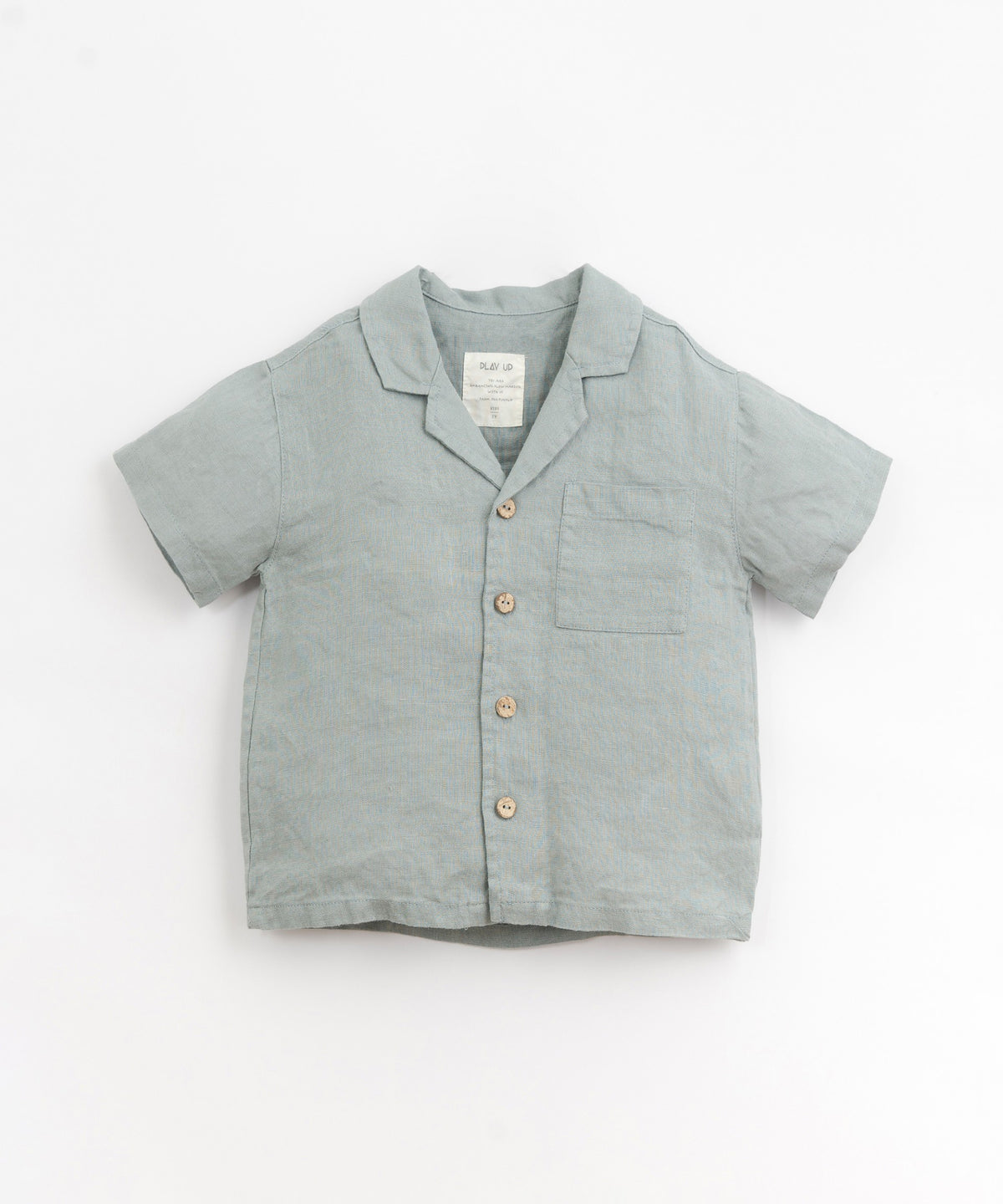 Linen Shirt With Pocket - Care