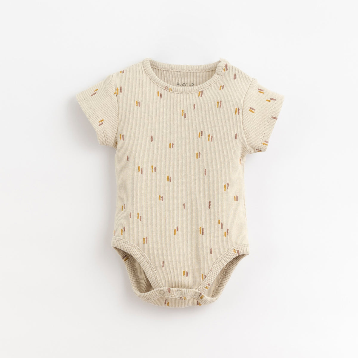 Printed Rib Body Suit With Shoulder Opening Organic Cotton - Luana – Hai  Berlin – Little treasures for loved ones