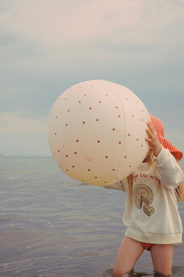 Ballon de plage  Confettis cœurs - Konges Slojd - little cecile